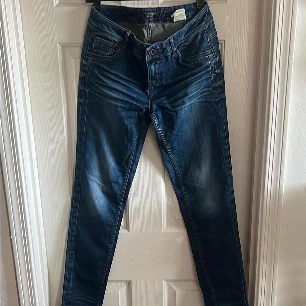 Dark Blue Denim Jeans